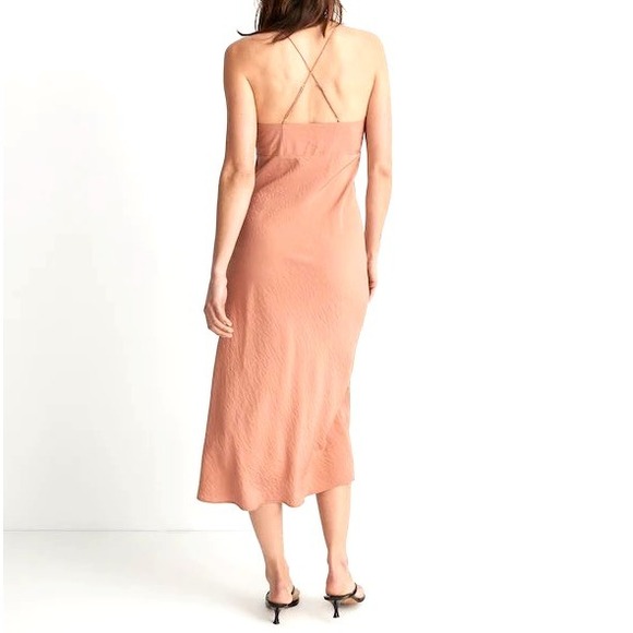 Madewell Layton Midi Slip Dress in Dusty Rose Size 4 NWT - Picture 8 of 13